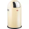 Šiukšliadėžė Wesco Pushboy 50 l Mandel 112792 nerūdijantis plienas, be pedalo, su stūmimo dangčiu