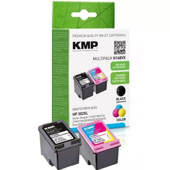 Kasečių rinkinys KMP 302XL juoda + spalvota