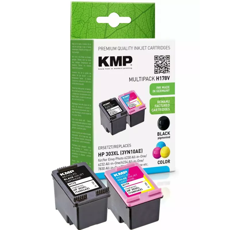KMP H178V reklaminis rinkinys juoda/spalva