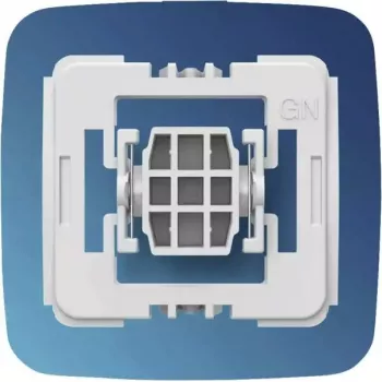 Adapteris Gira naujos kartos šviesos jungikliui eQ-3 Homematic IP — belaidis, mygtukinis, baltas plastikas, 55×21×51 mm