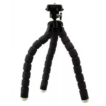 Vienakojis trikojis Rollei Monkey Pod juodas skaitmeniniams ir juostiniams fotoaparatams