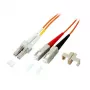 Skaidulinis optinis kabelis EFB Elektronik O0320.10 10 m LC SC oranžinis