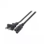 Maitinimo laidas EFB Elektronik EK496.1,8 juodas 1,8 m