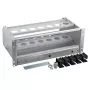 Subrack EFB Elektronik 53711.1 – aliumininis/termoplastinis korpusas, 483×295×178 mm, pilkas