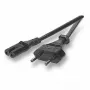 Maitinimo laidas EFB Elektronik EK502.2 Juodas 2 m C7 kištukas