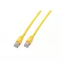 Tinklo kabelis EFB Elektronik 5m Cat6 RJ-45 U/UTP geltonas