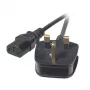 Maitinimo laidas EFB Elektronik EK500.3 3 m G tipo kištukas C13 jungtis
