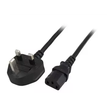 Maitinimo laidas EFB Elektronik EK484.2 Juodas 2 m