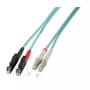 Šviesolaidinis kabelis EFB Elektronik O0341.3 3m 2x LC 2x E-2000 (LSH)