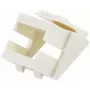 EFB Elektronik 37501WS.1 plastikinis rėmelis Keystone, baltas