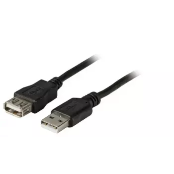 USB kabelis EFB Elektronik K5220SW.1,8 1,8 m USB A juodas