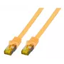 Tinklo kabelis EFB Elektronik MK7001.15Y RJ-45 Cat6a 15 m Geltonas