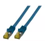 Tinklo kabelis EFB Elektronik MK7001.7,5BL RJ-45 Cat6a 7,5 m mėlynas
