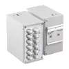 Elektros dėžutė EFB Elektronik 53705.3V2B pilka 61x113x115 mm