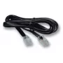 Telefono laidas EFB Elektronik K2406SW.15 — 15 m, RJ-12 – RJ-45, juodas