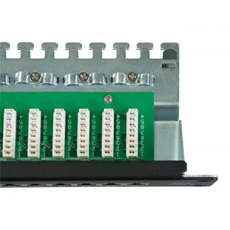 Patch Panel EFB Elektronik 37667SW.1M 24 prievadų, 1U, juodas