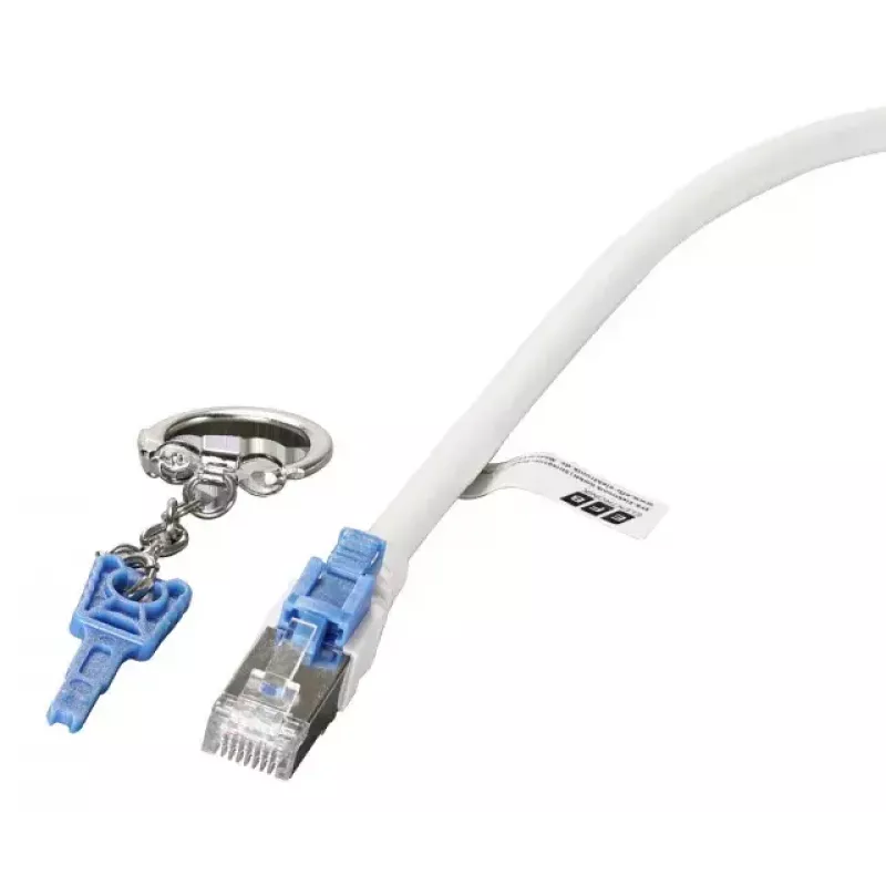 Tinklo kabelis EFB Elektronik K5539WS.2 RJ-45 Cat6a 2m Baltas