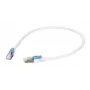 Tinklo kabelis EFB Elektronik K5539WS.2 RJ-45 Cat6a 2m Baltas