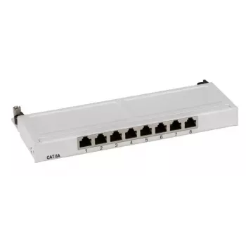 Patch panel EFB Elektronik 37738.8 – 8 prievadų Cat.6A ekranuotas mini skydelis