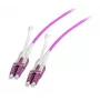 Skaidulinis optinis kabelis EFB Elektronik DJP-LCLCOM4-UNI-5 5 m LC Violetinis