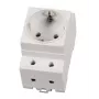 Kištukinis lizdas EFB Elektronik EK633.1 pilkas