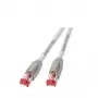 Tinklo laidas EFB Elektronik RJ45 S/FTP Cat6a 0,5 m