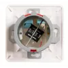 EFB Elektronik FTTH-OUTLET-SC-OM3 balta įleidžiama optinė jungtis