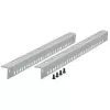 Rack bėgelis EFB Elektronik 691676.15, plieninis korpusas, sidabrinis, plotis 735,5 mm