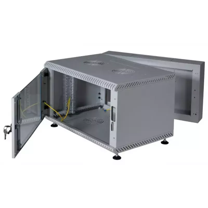 Laisvai pastatomas 19 inch stovas EFB Elektronik 691618VGR.60, 18U, RAL7035