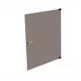 EFB Elektronik OFF-TUR126V1 stiklinės durys spintai, 12U, 600 mm, pilkos