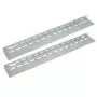Bėgelis stelažui EFB PRO-SGL10 — plieninis 25 mm × 750 mm × 55 mm, sidabrinis, 2 vnt.