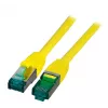 Tinklo kabelis EFB Elektronik MK6001.25Y RJ-45 Cat6a 25 m Geltonas