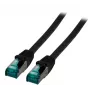 Tinklo kabelis EFB Elektronik MK6001.50B RJ-45 Cat6a 50 m juodas