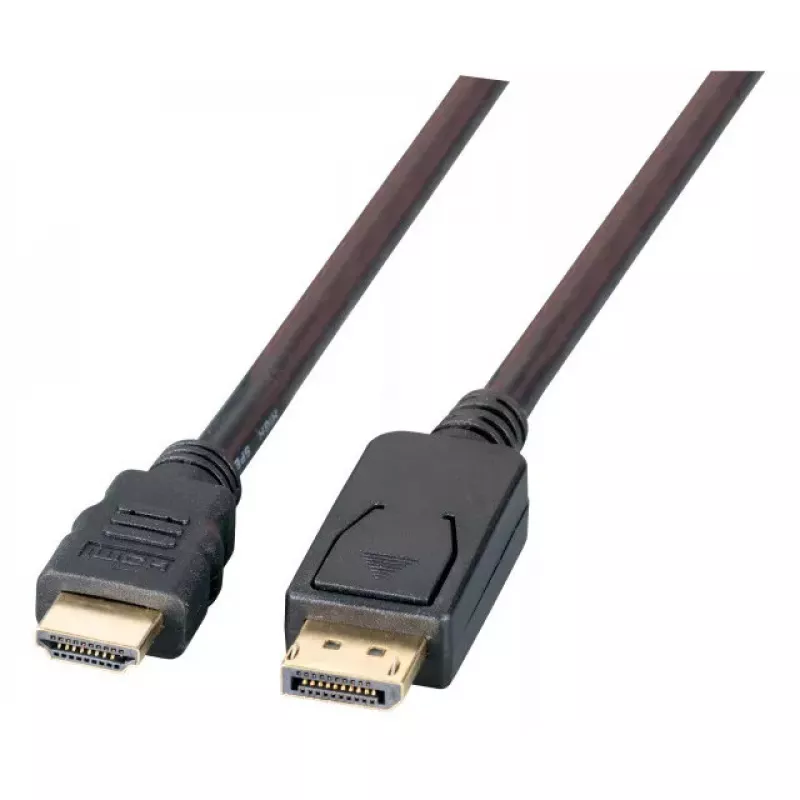 Vaizdo kabelio adapteris EFB Elektronik K5561HQSW.1 — 1 m DisplayPort į HDMI Type A, juodas