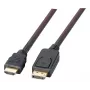 Kabelis vaizdo adapteris EFB Elektronik K5561HQSW.5 — DisplayPort į HDMI Type A, 5 m, Juoda