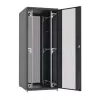 EFB Elektronik PRO 42U 19" serverio spintelė, 800x1000 mm, perforuotomis priekinėmis ir galinėmis durelėmis, šviesiai pilka RAL 7035