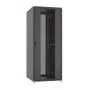 EFB Elektronik PRO 42U 19" serverio spintelė, 800x1000 mm, perforuotomis priekinėmis ir galinėmis durelėmis, šviesiai pilka RAL 7035