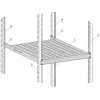 Lentyna EFB Elektronik 691651FGR.8 19 inch plieninė