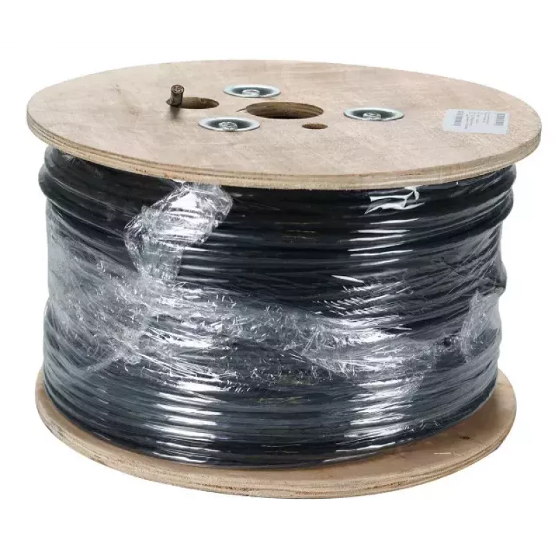Tinklo kabelis EFB Elektronik 99733.250-CPR Cat7 S/FTP 250 m Juodas