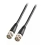 Koaksialinis kabelis EFB Elektronik K8360.3V2 RG-59, 3 m, BNC–BNC, juodas