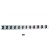 Priedas pataiso skydui EFB Elektronik SB-FP-12SC-D-V-OM3 — 1U montavimas į stelažą, 12 SC, pilka, 432×13×43.5 mm