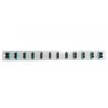 Priedas pataiso skydui EFB Elektronik SB-FP-12SC-D-V-OM3 — 1U montavimas į stelažą, 12 SC, pilka, 432×13×43.5 mm