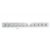 Priekinis skydelis 19 inch dėžėms EFB Elektronik SB-FP-12SC-S-OM4, 1U, 12 SC OM4, pilkas