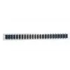 Priekinė panelė aksesuarui EFB Elektronik SB-FP-24SC-D-V-OM4 — 1U stovo montavimui, 432×13×43.5 mm, pilka
