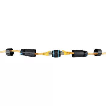 Vandeniui atsparus RJ45 Cat.6 adapteris IP68 EFB Elektronik IP68DFKRJ45WP