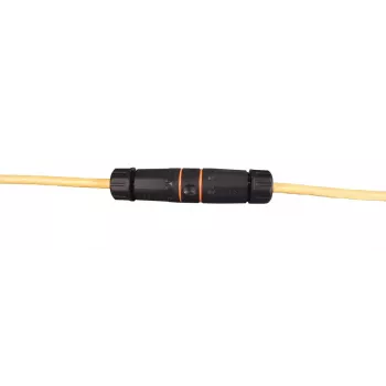 EFB Elektronik IP68DFKRJ456AWP lauko jungtis su 2x RJ-45, IP68, juoda