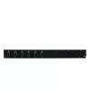 Priedas patch panel EFB Elektronik SB-FP-6SC-D-V-OM4 – 1U, 432×13×43,5 mm, pilka
