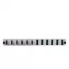 Priedas patch panel EFB Elektronik SB-FP-6SC-D-V-OM4 – 1U, 432×13×43,5 mm, pilka