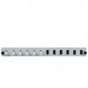Priekinis skydelis 19 inch dėžėms EFB Elektronik SB-FP-6SC-S-OM3 — 1U, 6x SC, OM3, 432×13×43,5 mm, pilkas