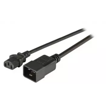 Maitinimo laidas EFB Elektronik EK531.3V2, 3 m, C20 kištukas į C13 lizdą, 250 V 10 A, juodas
